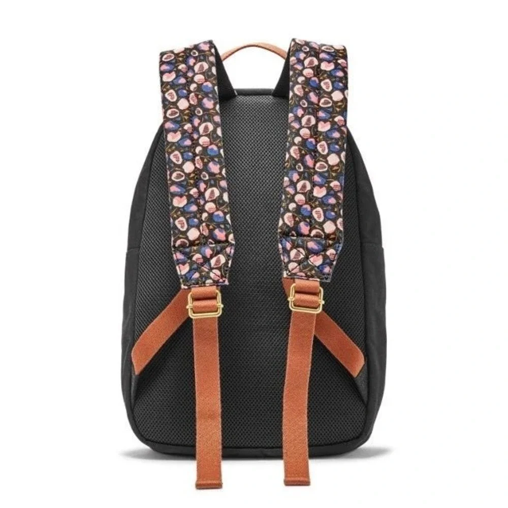 Fossil Black Floral Phoebe backpack‎ Desertcart purse backpack pack bag unisex M